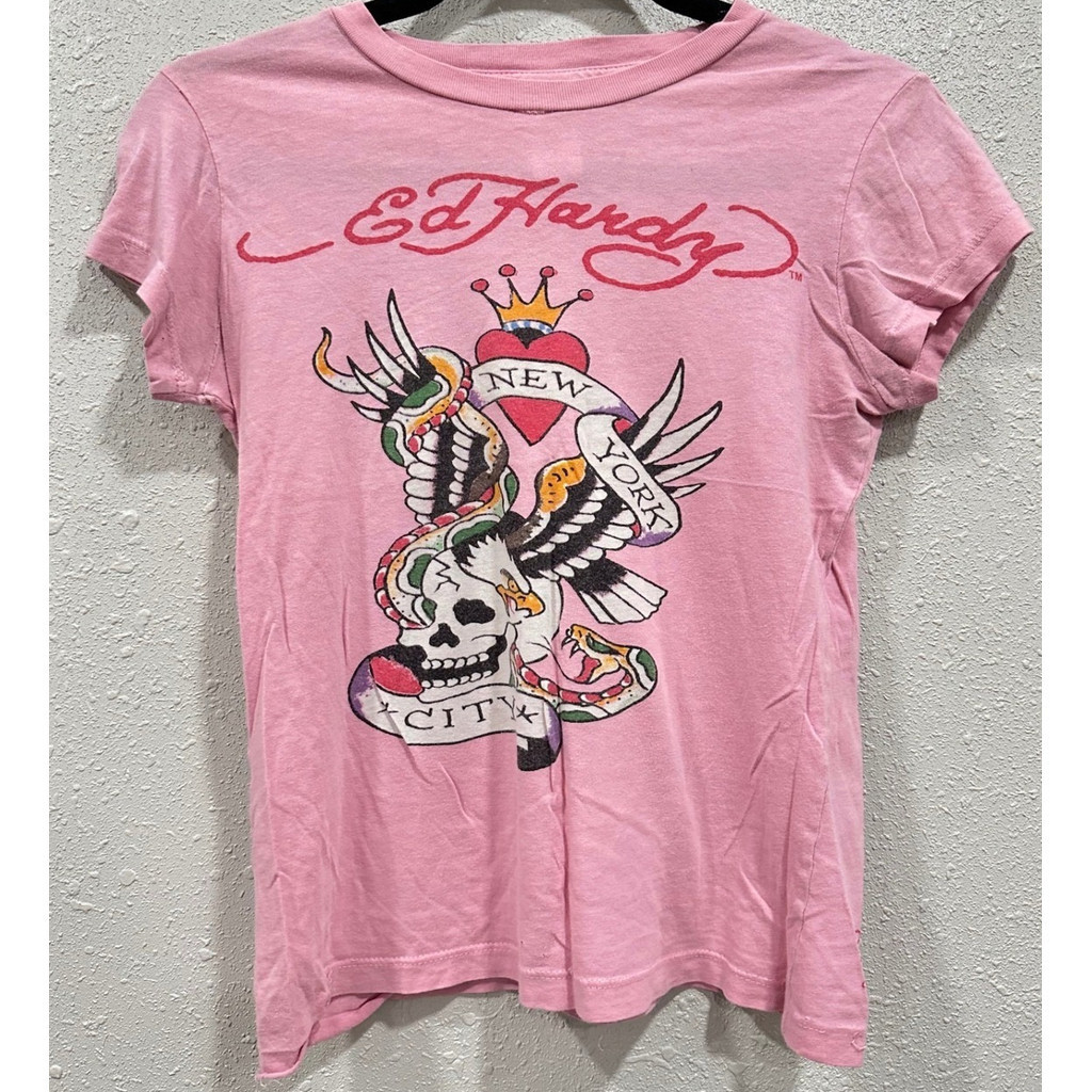 Ed Hardy 100% cotton, đại bàng xương
