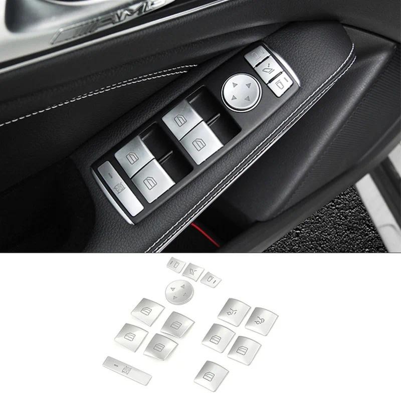 Dành Cho Xe Mercedes-Benz A B C E CLA GLA ML GL GLK GLE GLS Class 14X Nút Nâng Cửa Sổ Kim Sa Lấp Lán