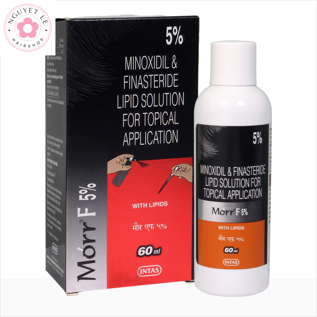 Tinh chất mọc râu, mọc tóc cao cấp Mi-no-xi-dil Solution Morr F 5% F5 60ml - NL