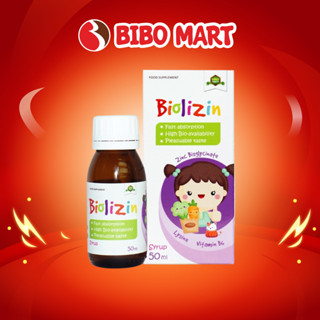 Kẽm hữu cơ Biolizin Aplicaps Giúp Trẻ Ăn Ngon Hỗ Trợ Tiêu Hóa Tăng Đề Kháng 50ml Hương Đào -Bibomart