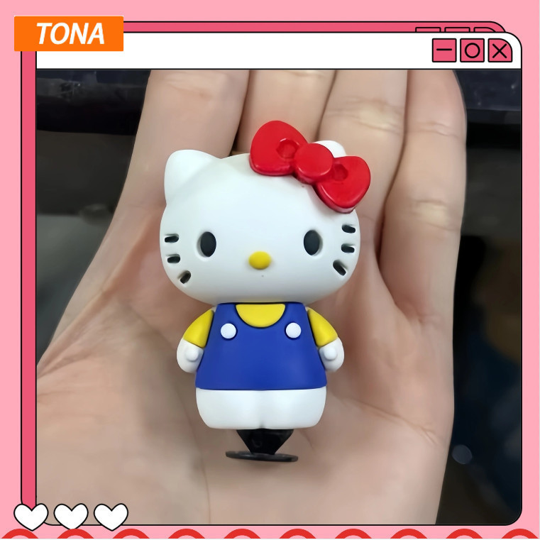 Charm Sticker gắn dép/ Miếng dán dép, phụ kiện giày, dép nút hoạt hình 3D, thích hợp cho giày có lỗ