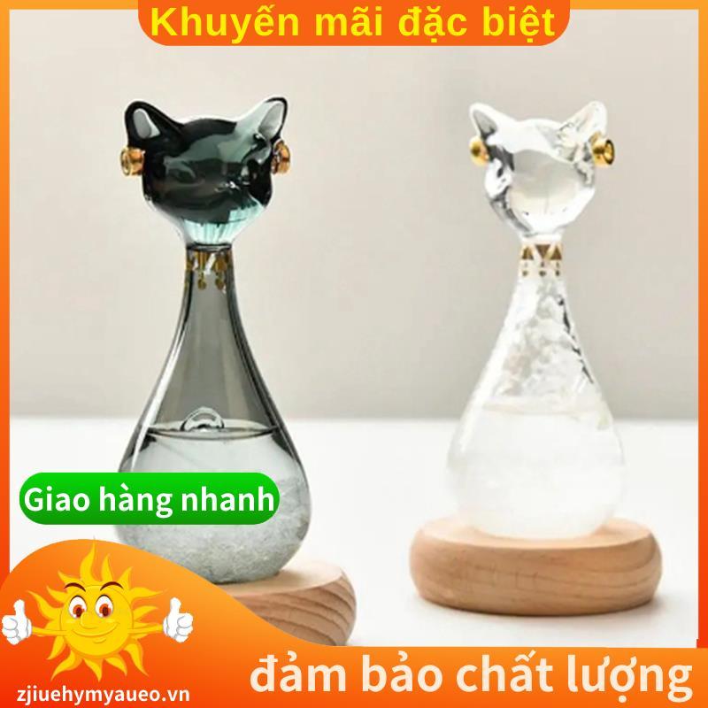 Storm Weather Predictor Cat Barometer Forecaster Weather Station Cloud Storm Crystal Weather Forecas