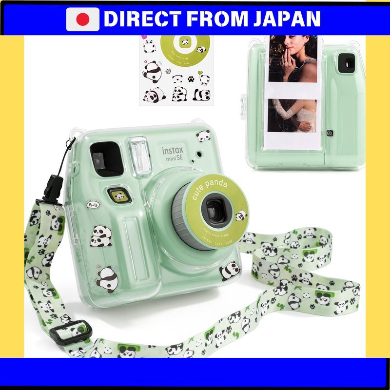 Bao đựng máy ảnh HIYQIN dành cho Fujifilm Instax Mini SE, vỏ trong suốt cho Instax Mini SE, túi đựng