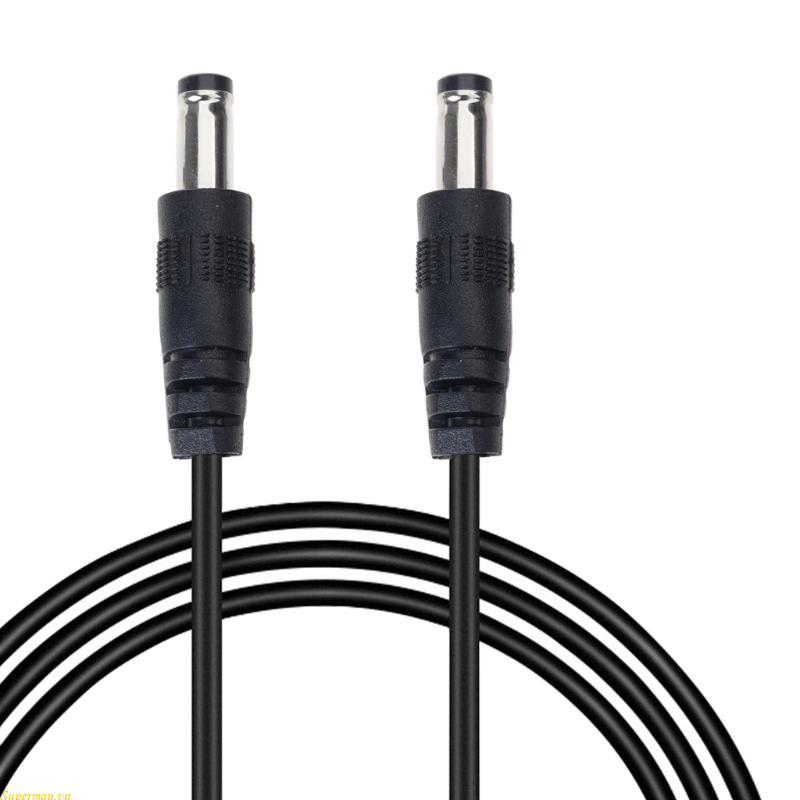 Tốt Nhất 100cm DC5521 5525 Đến DC5521 5525 Nam Kết Nối Dây Cáp Nguồn