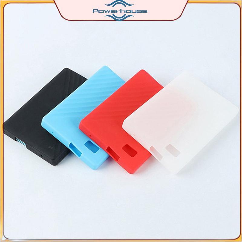 POWER Silicone HDD Case Túi Bảo Vệ Ổ Cứng Bìa Đĩa Bảo Vệ Da Cho Western Digital My Passport 4T 5T.