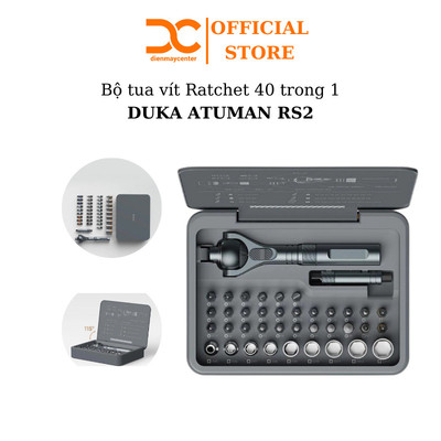 Bộ tua vít Ratchet ATuMan RS2, phụ kiện 40 trong 1 - Shop Điện Máy Centre