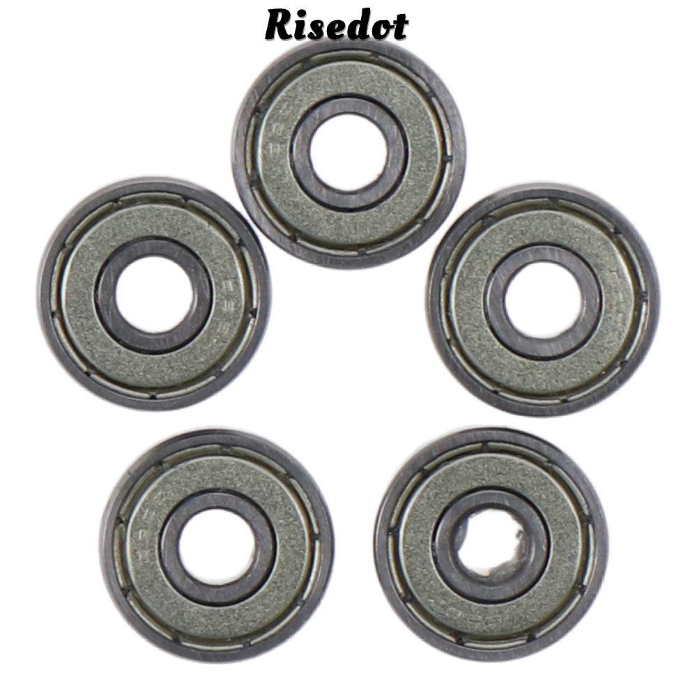 RISEDOT 10 Vòng bi kín đôi, Vòng bi rãnh sâu bằng thép Chrome 626ZZ, Thay thế bánh xe vòng bi thu nh