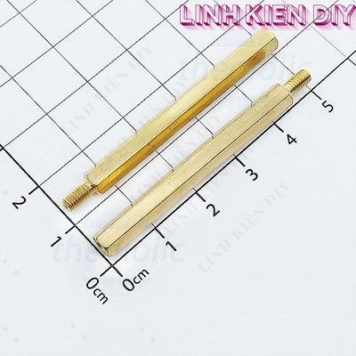 [3 Cái]- Trụ Đồng HEX-M3 Đực-Cái Dài 45mm Linh Kiện DIY