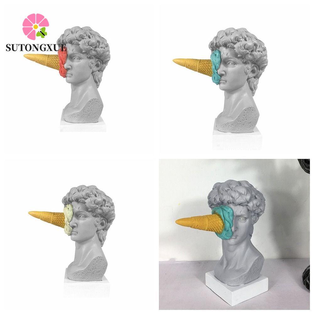 SUTONGXUE David Tượng, Bắc Âu David Kem David Tượng David, Thủ Công Nửa Chiều Dài Cơ Thể Kem Trừu Tư