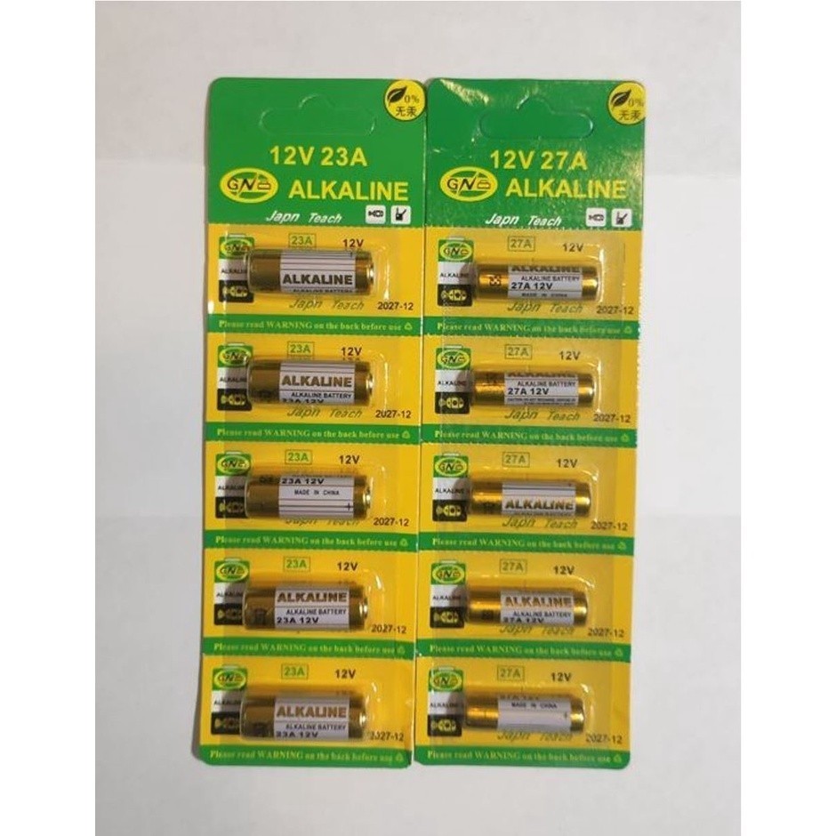 Pin Alkaline 12V 23A / 12V 27A dùng cho remote RF điều khiển