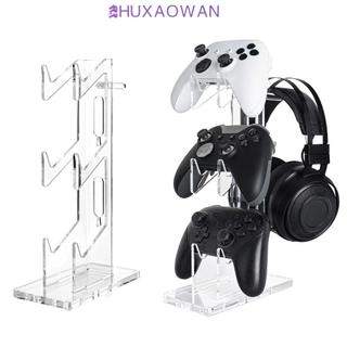 Giá đỡ màn hình tay cầm trò chơi, Giá đỡ bộ điều khiển 3 lớp màu trắng Acrylic, Giá trưng bày bộ điều khiển trong suốt màu đen đa năng bền bỉ Kệ để bàn