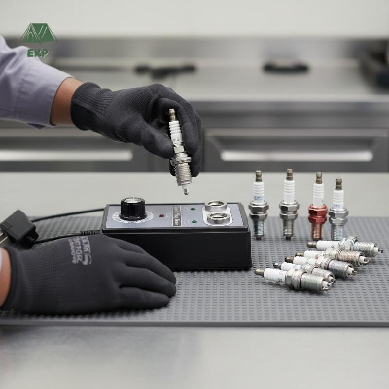 [EKP] 1 Bộ Xe Máy Cuộn Dây Cheer Spark Detector Có Thể Điều Chỉnh Lỗ Kép Sparking Plug Test Spark Te