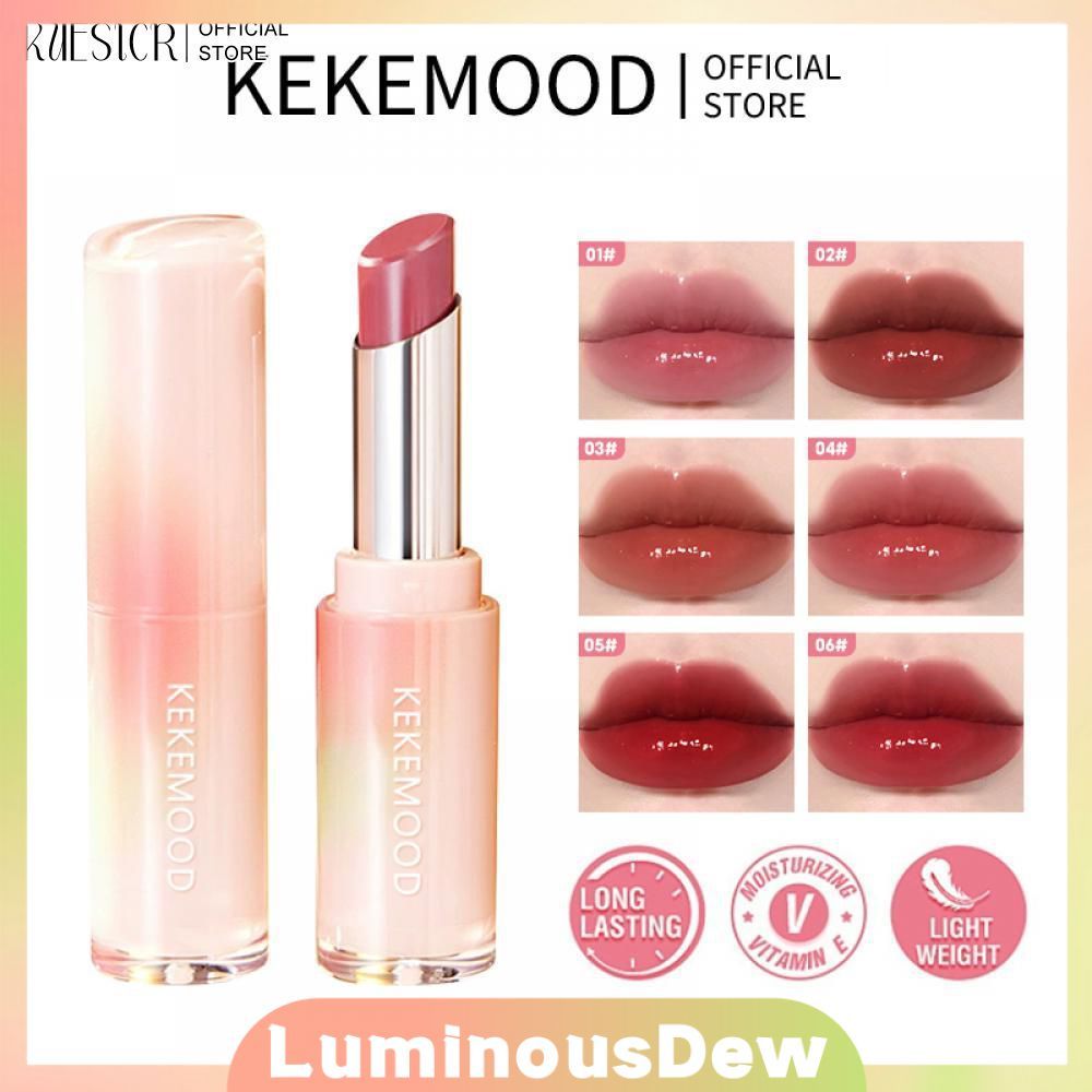 Son môi Kekemood, son bóng, son dưỡng ẩm dạng gương, son dưỡng ẩm dành cho nữ, son Tina Beauty, son 