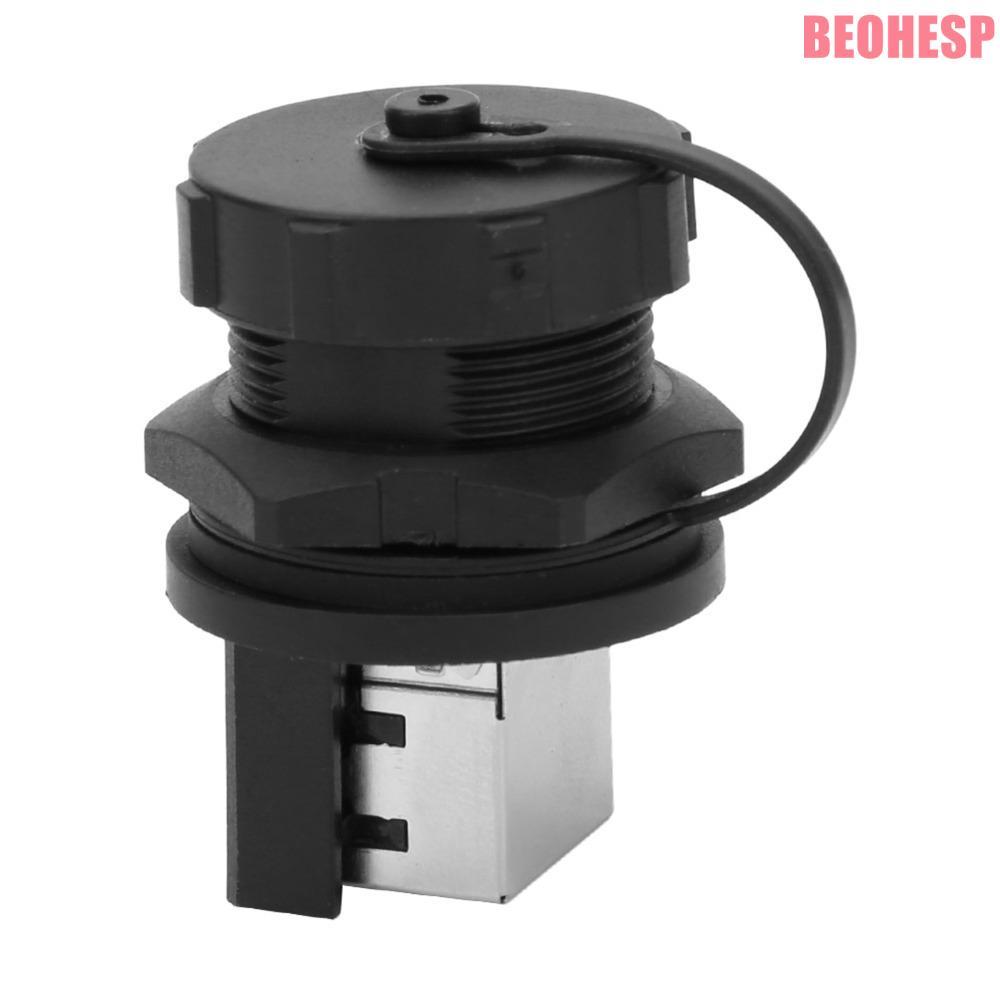 Bộ chuyển đổi RJ45 2 CÁI BEOHESP, Đầu nối RJ45 chống nước IP67, RJ45-180 bền° Cáp tiêu chuẩn gắn bản