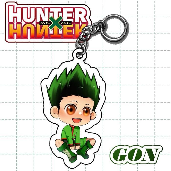 Gantungan Kunci Hunter x Hunter | Keychain Anime Akrilik | HxH - Gon