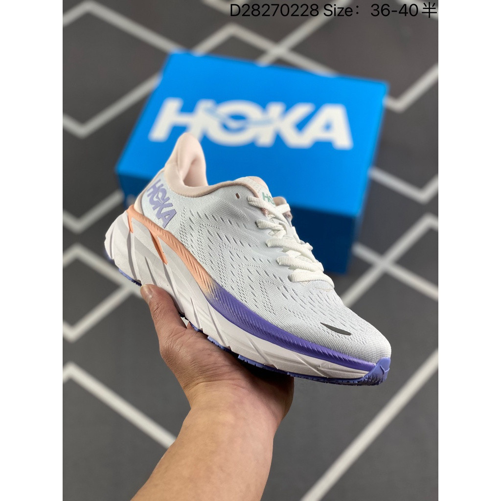 2023 HOKA ONE MỚI MATCHING MARATHON AIR CUSHION LIGHTWEIGHT SUPERCAR RACING SPORTS JOGGING GIÀY