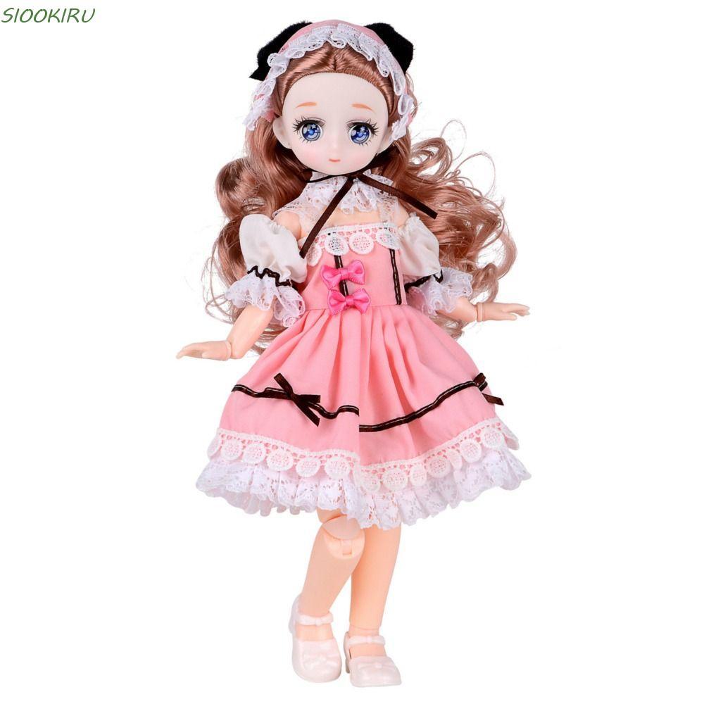 SIOOKIRU 1 / 6 Quần áo búp bê BJD, Váy treo công chúa búp bê 30cm tinh tế đáng yêu, Phụ kiện búp bê 