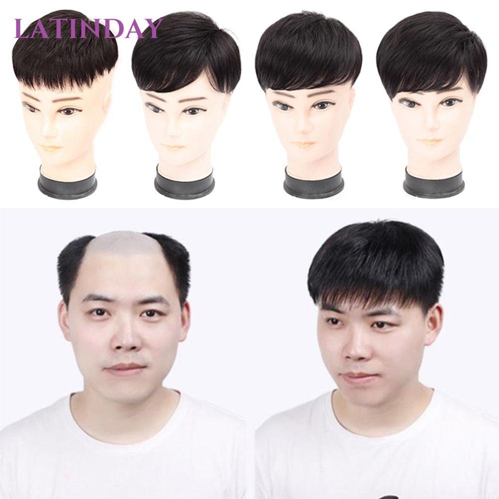 LATINDAY Top Hair Patch Cosmetology Hair Shape Tool Hair Extension Lncrease Hair