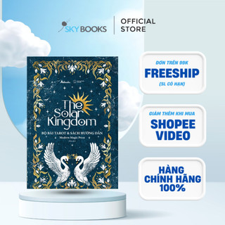 Sách - [Boxset Việt Hoá] The Solar Kingdom (Bộ Bài Tarot & Sách Hướng Dẫn)