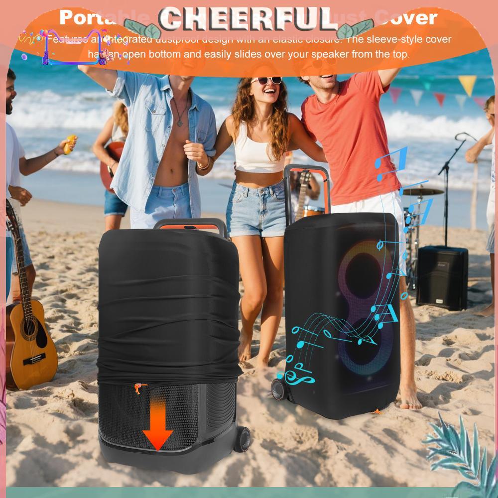 Vỏ bảo vệ loa Vỏ loa co giãn Tương thích cho JBL PartyBox 520