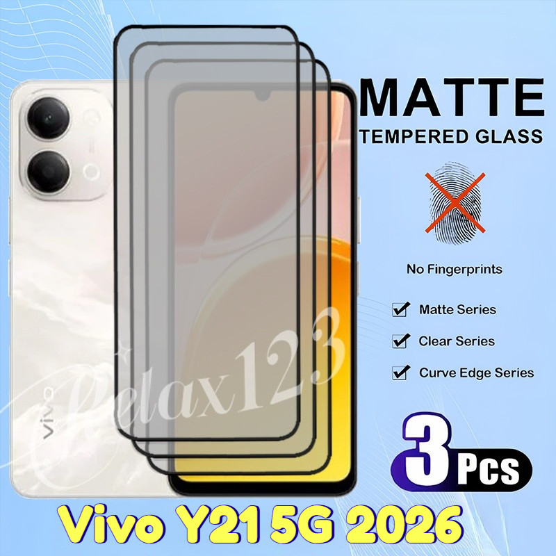 Dành Cho Vivo Y21 5G 3 Chiếc Kính Mờ Mờ Cho Vivo Y21 Y21d VIVO Y21 Y21D VivoY21 Vivo Y 21 5G 4G 2026