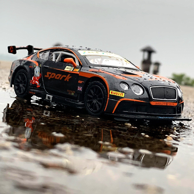 [Mẫu xe] Caipo 1: 32 Thích hợp cho mẫu xe hợp kim BMW M6 GT3 Bentley GT3 (Mẫu Aobo) Kéo lại chạy
