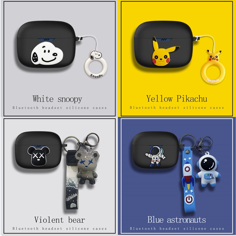 Thích hợp cho Wanmo 1MORE AI Tai nghe Kẹp S22 Vỏ tai nghe Kẹp tai S20PRO Tích hợp S21 Vỏ bảo vệ mềm 