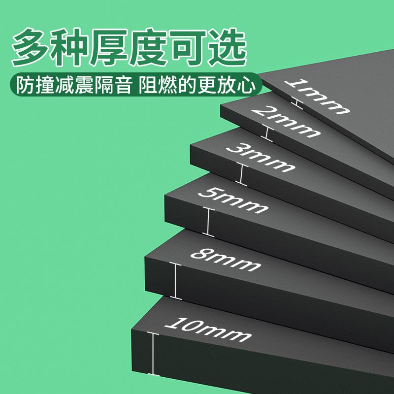 3.13 Melody Eva Foam Sheet Tùy Chỉnh Đen Trắng EVA Chống Va Chạm Đệm Thẻ Khe Cắm Chống Sốc Tấm Xốp X