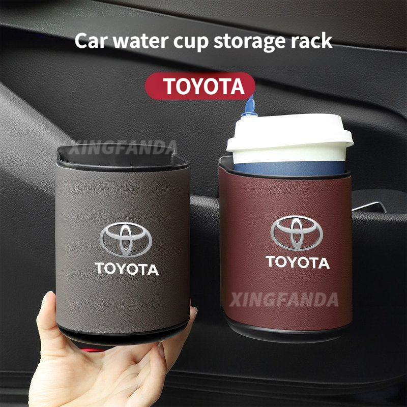Áp dụng cho Toyota BZ5 Bozhi 3X 4X Willanda Cốc Nước Ô Tô Giá Đỡ Ghế Sau Hộp Bảo Quản Cửa Xe Thùng R