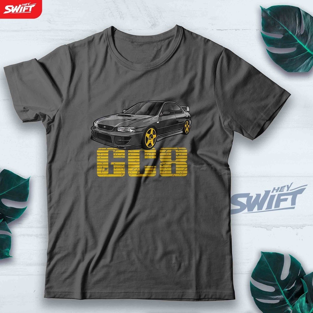 Áo thun Subaru WRX Cult GC8 thiết kế Miami Vice, chất liệu 100% cotton