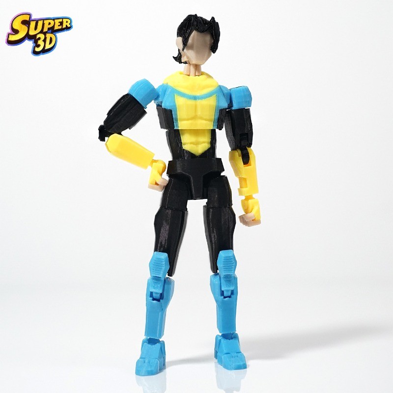 Phong Cách Sói Mark 3D In Hình Nhân Vật Hành Động Dummy13 Invincible 3.0 Nhân Vật Đa Năng Shapeshift