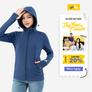 Áo chống nắng Yody nữ áo khoác nắng chống tia UV mềm mịn thoáng mát - ACN6008