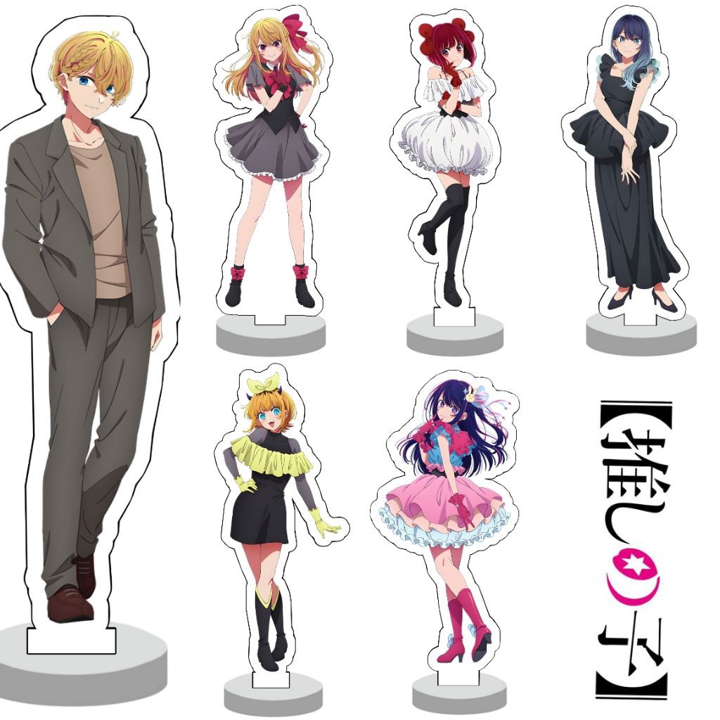 Oshi No Ko Acrylic Standee/Standee Figur Anime Oshi No Ko