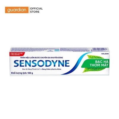 Kem Đánh Răng Sensodyne Fresh Mint Bạc Hà The Mát 100g | Guardian Việt Nam