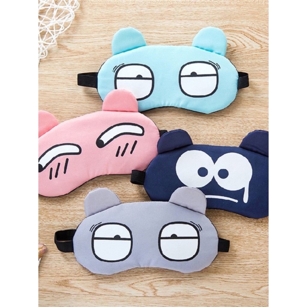 Mùa Thu Đông Hoạt Hình Dễ Thương Ngủ Che Mặt nạ Mắt Ngủ Hot Pack Loại Bỏ Mệt Mỏi Mắt Ice Pack Ice Pa