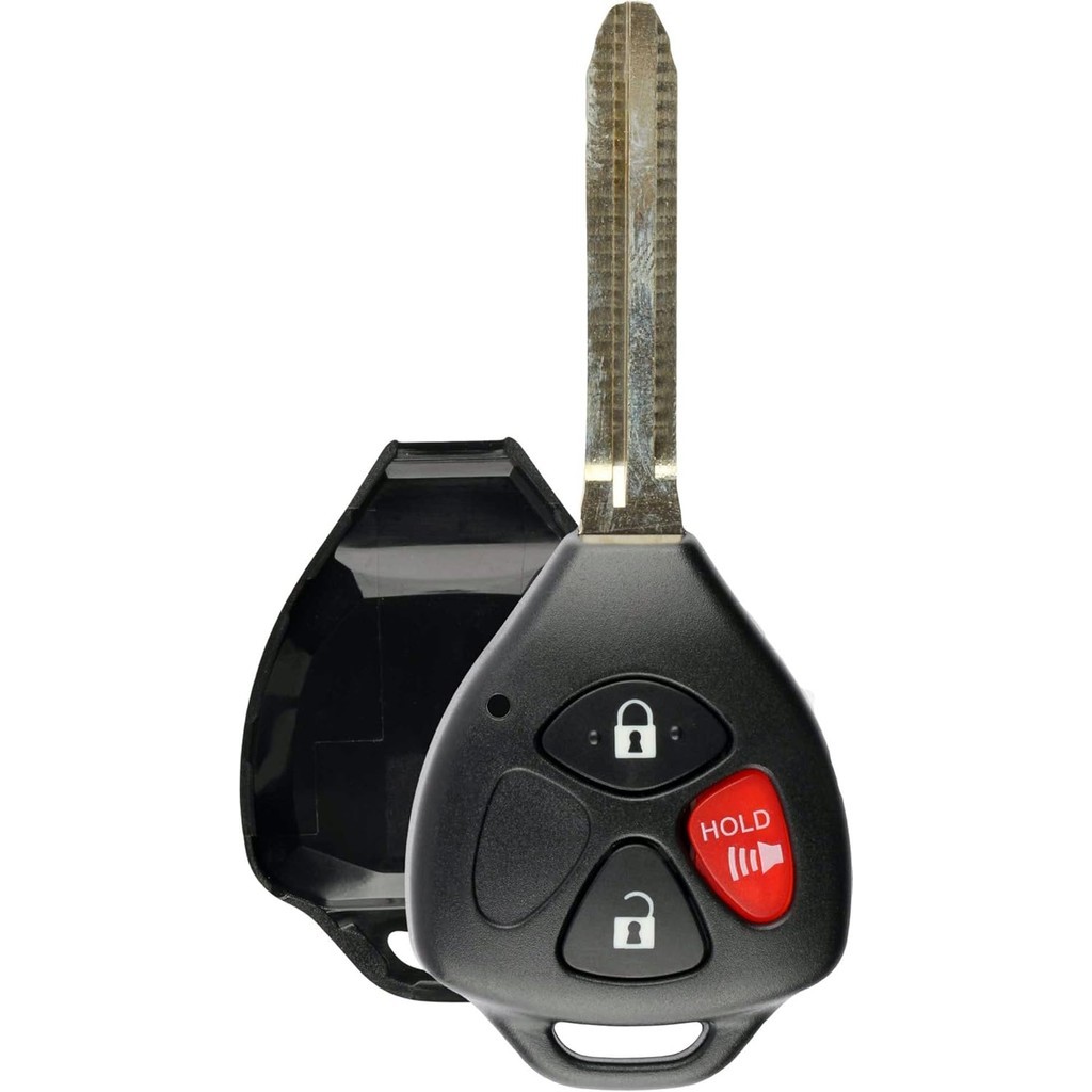 Remote Entry Uncut Car Key Fob Vỏ thay thế Vỏ nút Pad cho HYQ12BBY, GQ4-29T, MOZB41TG