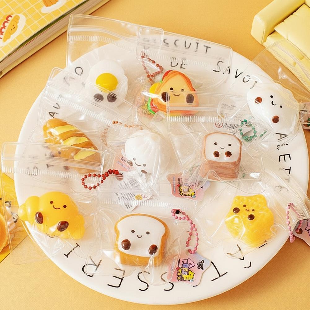 Mô Phỏng Sandwich Bánh Bao Squishy Đồ Chơi Thực Phẩm Dễ Thương Chơi Đồ Chơi Giải Nén Cho Trẻ Em Tăng