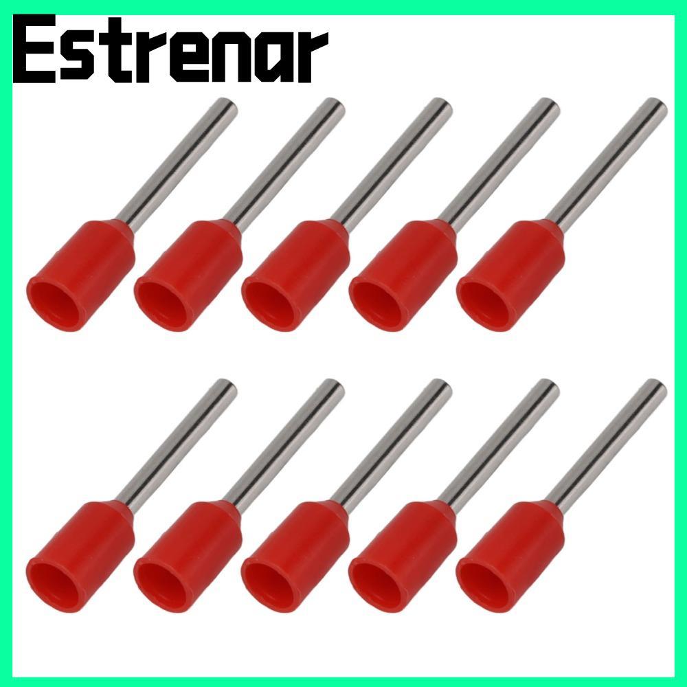 Bộ đầu nối Ferrule dây ESTRENAR 1000 Cái, E0510 / E0512 cho AWG22 (0.5mm2) Thiết bị đầu cuối Ferrule