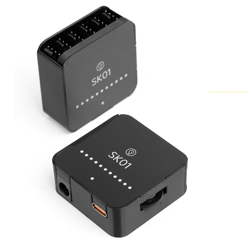 [Ysp]12V Fan Hub Compact ABS Housing 4-pin Splitter Side-mounted Speed Knob