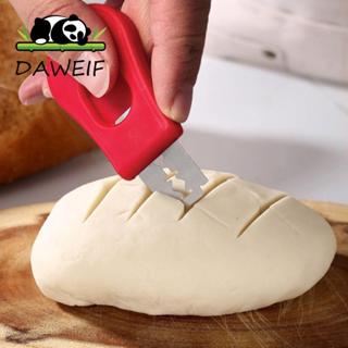 DAWEIF 2 chiếc Máy cắt bột chua, Máy cắt tỉa bánh mì có thể mở rộng, An toàn với máy cắt thay thế Máy cắt bánh mì Mini Công cụ chấm điểm tủ lạnh