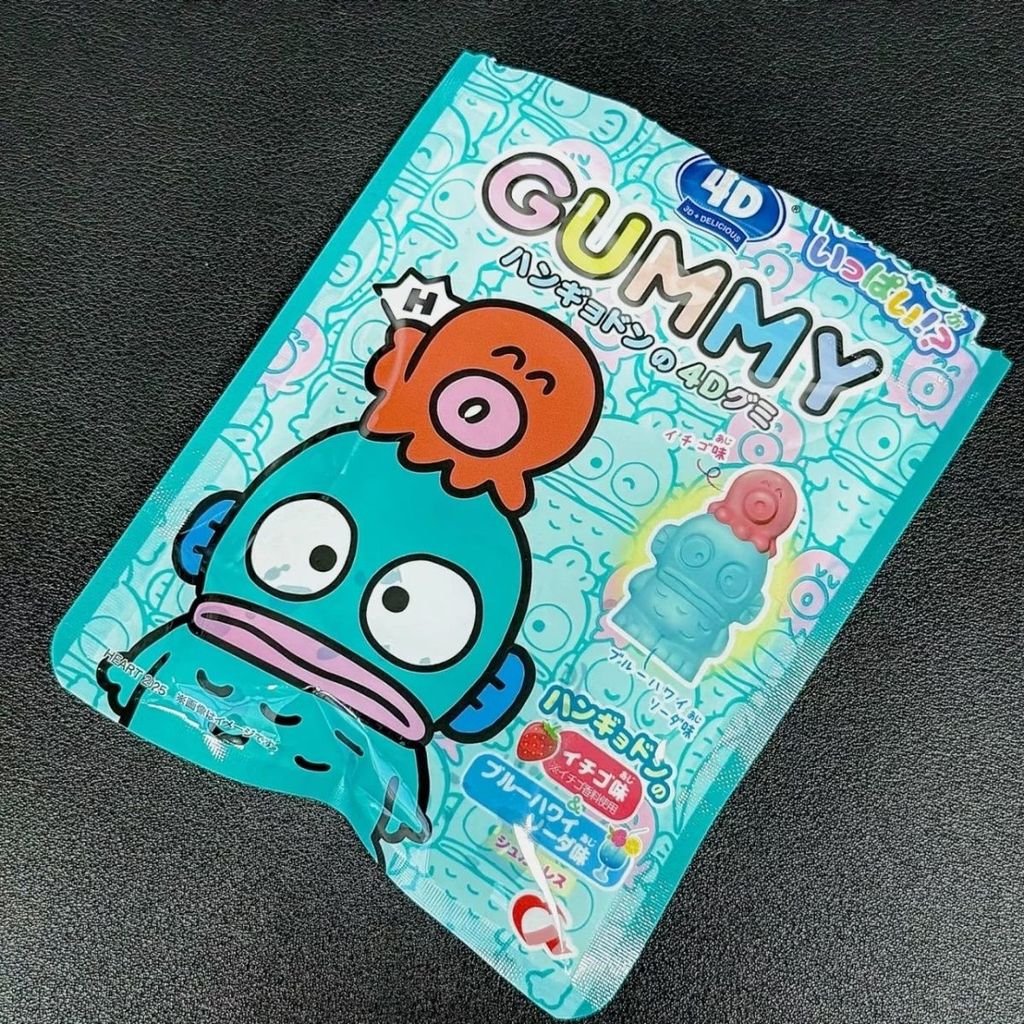 Siêu Ngon Nhật Bản Giới Hạn Sanrio Sanrio Burger Cá Chú Hề 4D Gummy Phiên Bản Kỷ Niệm Kịch Đồ Ăn Nhẹ