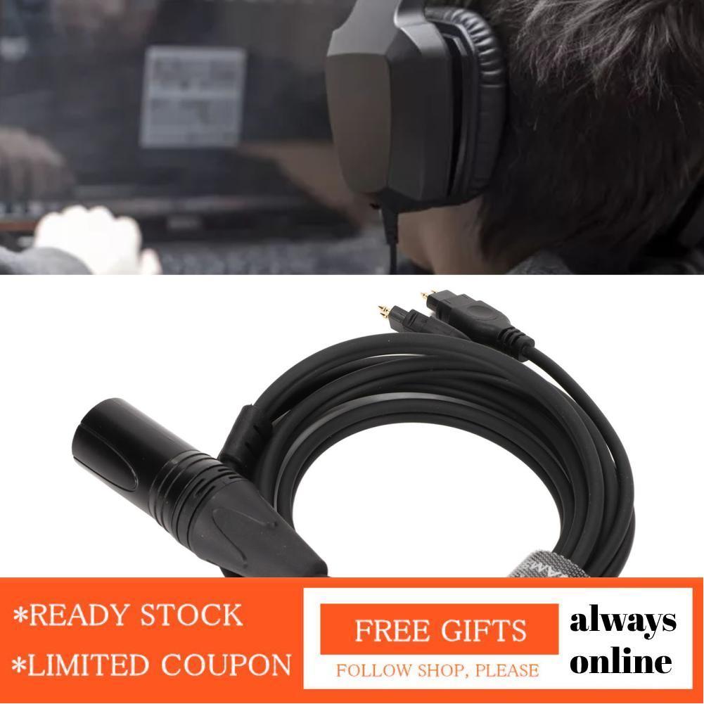 Alwaysonline Cáp HiFi 4 Pin XLR Cân Bằng Nam Tương Thích HD650 HD600 HD580 HD660S HD58X HD565 HD545 