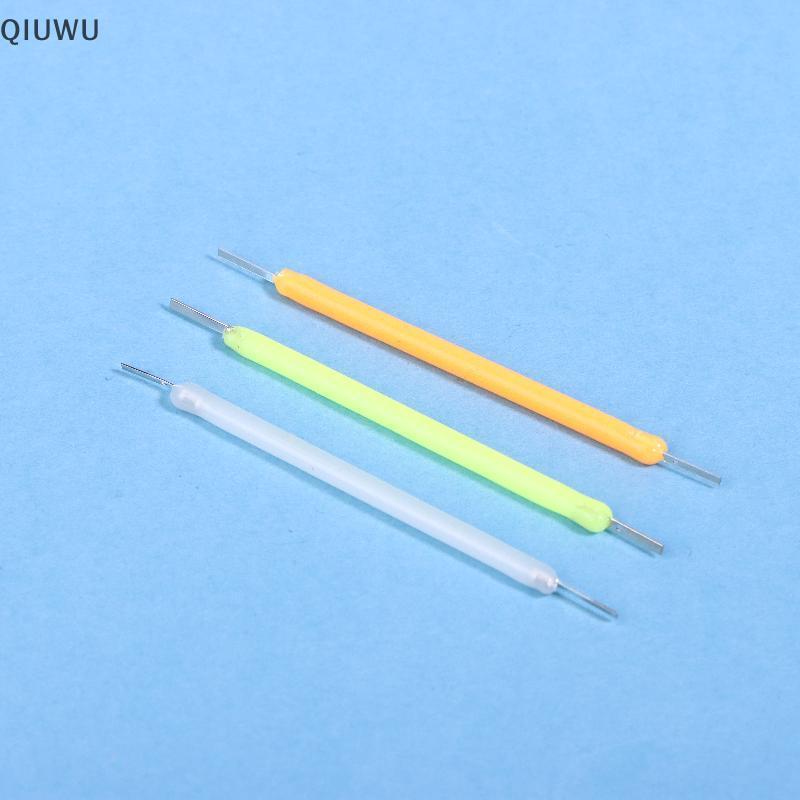 QIUWU 10 Chiếc Edison Bóng Đèn LED Dây Tóc Phần 38mm DC3V Hạt LED Phụ Kiện Ánh Sáng Thoáng Khí Diode