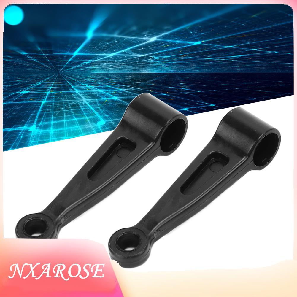 Nxarose Cặp liên kết nhựa đen nxarose DFC Phụ tùng máy bay trực thăng RC Tương thích với Fly Wing FW