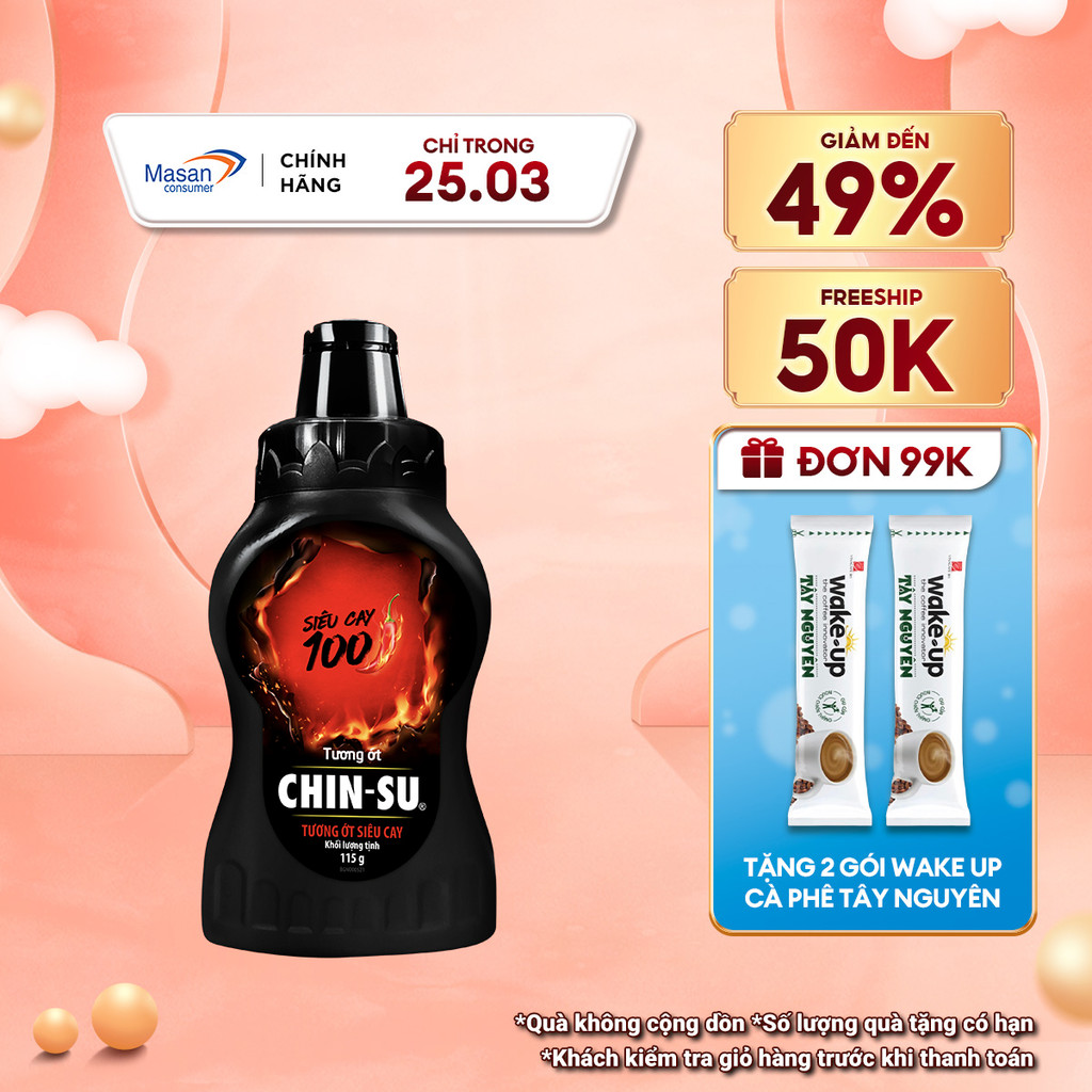 Tương ớt CHIN-SU CAY 100 x chai x 110gr