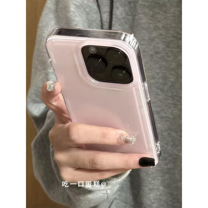 Ốp điện thoại màu hồng cho OPPO K13Turbo K13 Turbo pro Hàn Quốc K12s / K11 Fresh