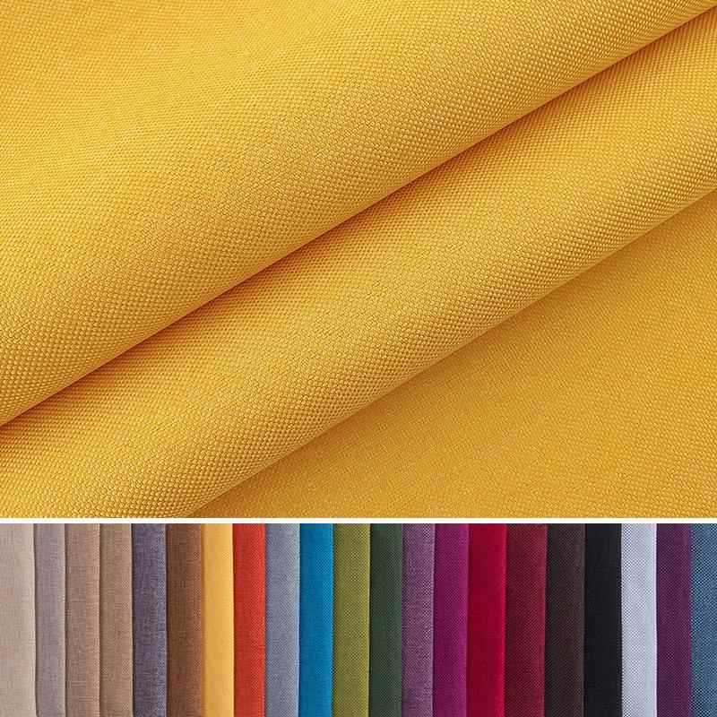 Vải Lanh Cotton Vải Lanh Polyester Vải Lanh Mịn Vỏ Mềm Gối Đệm Xe Ô Tô Sofa Vải