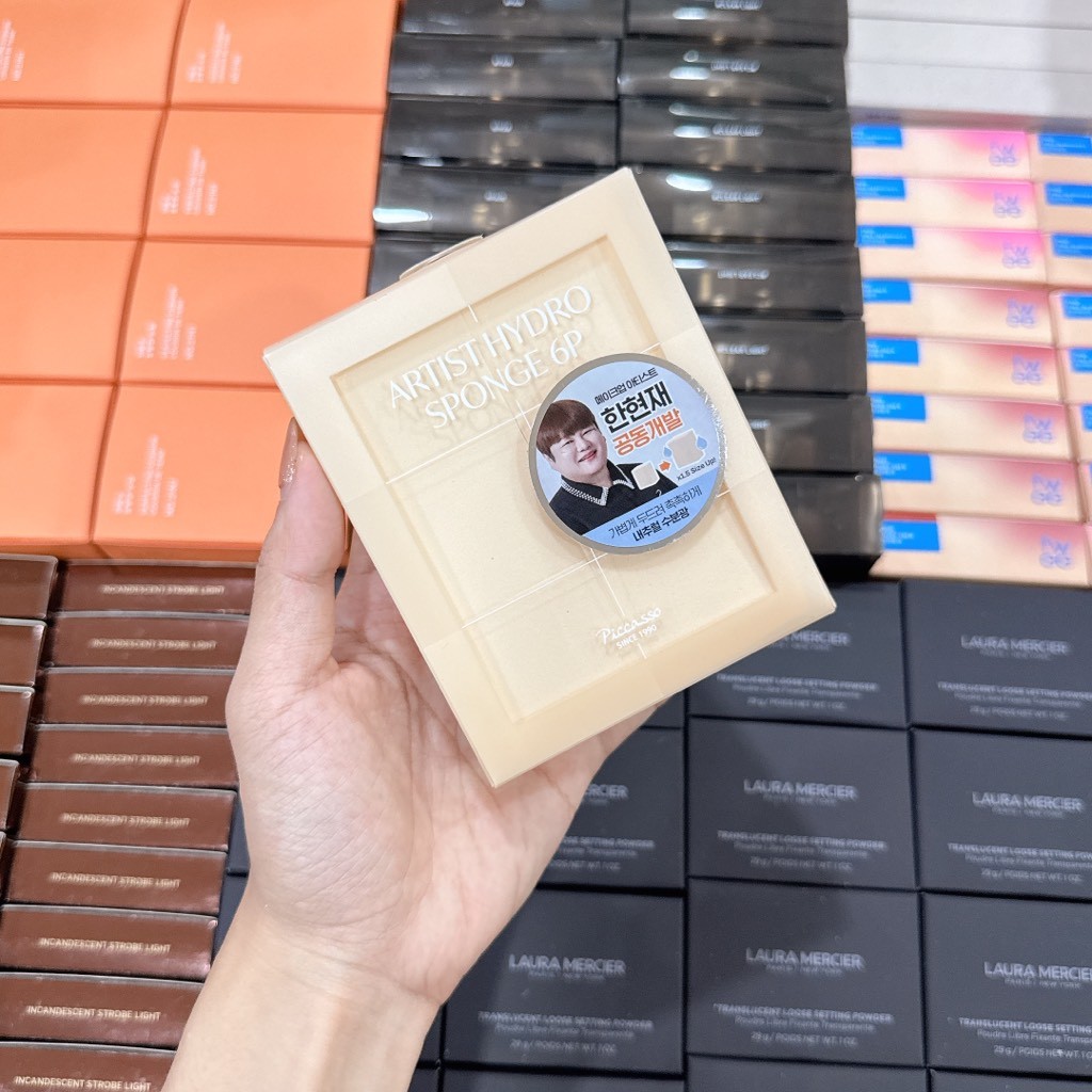 [Picasso] Set Mút Latex Square Makeup Sponge