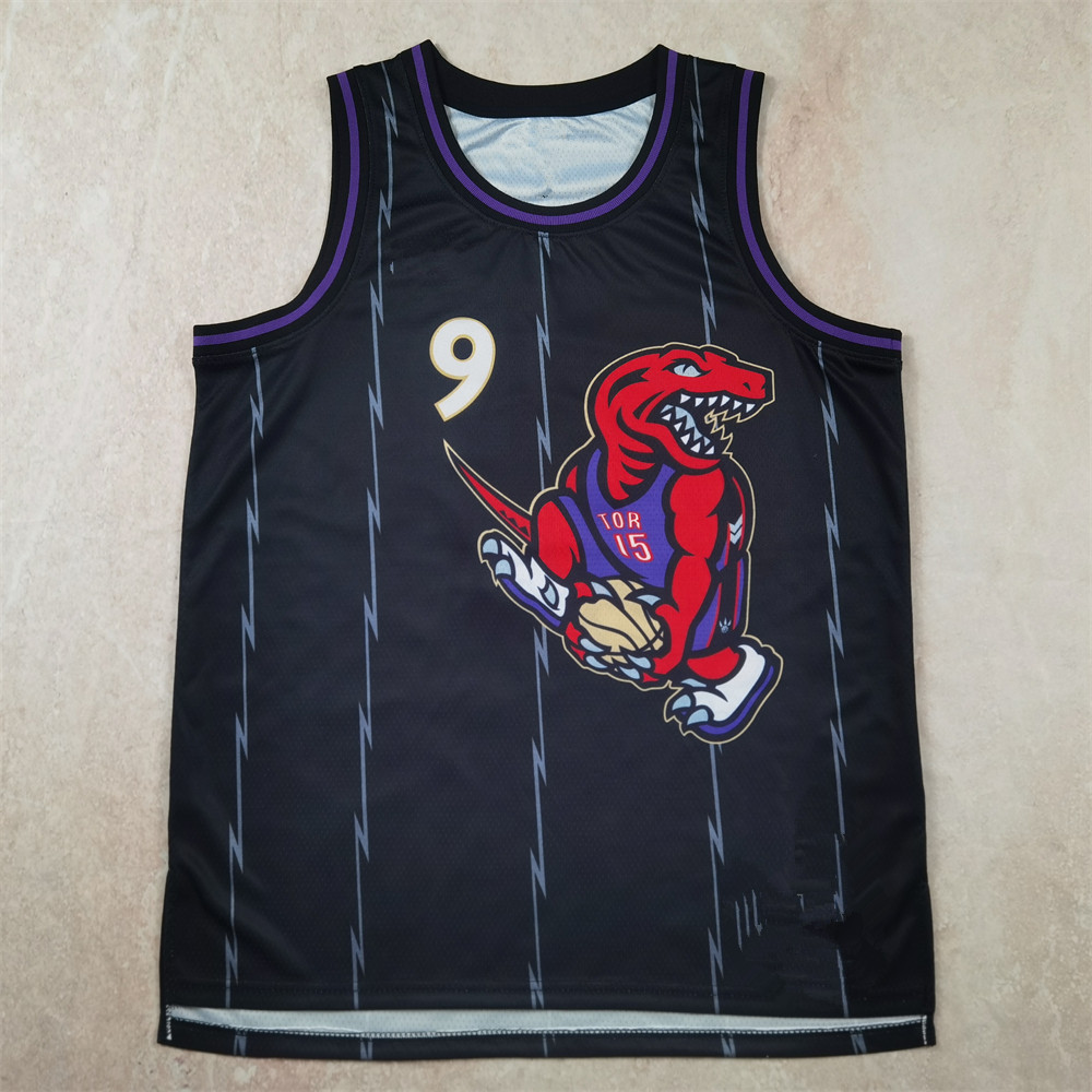 Không. Không. Không. Áo bóng rổ 9 Barrett Black