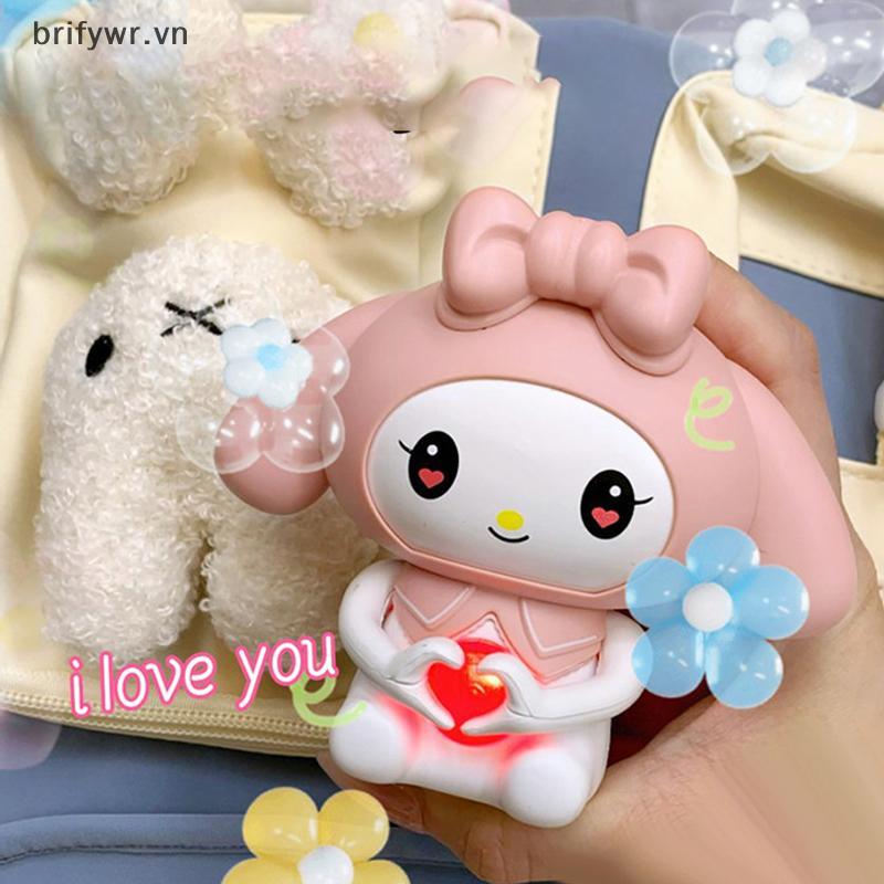 Brifywr Hot Sanrio Say I Love You Cinnamoroll Hellokitty Kawaii Ngày lễ tình nhân Emit Light Talk Mi